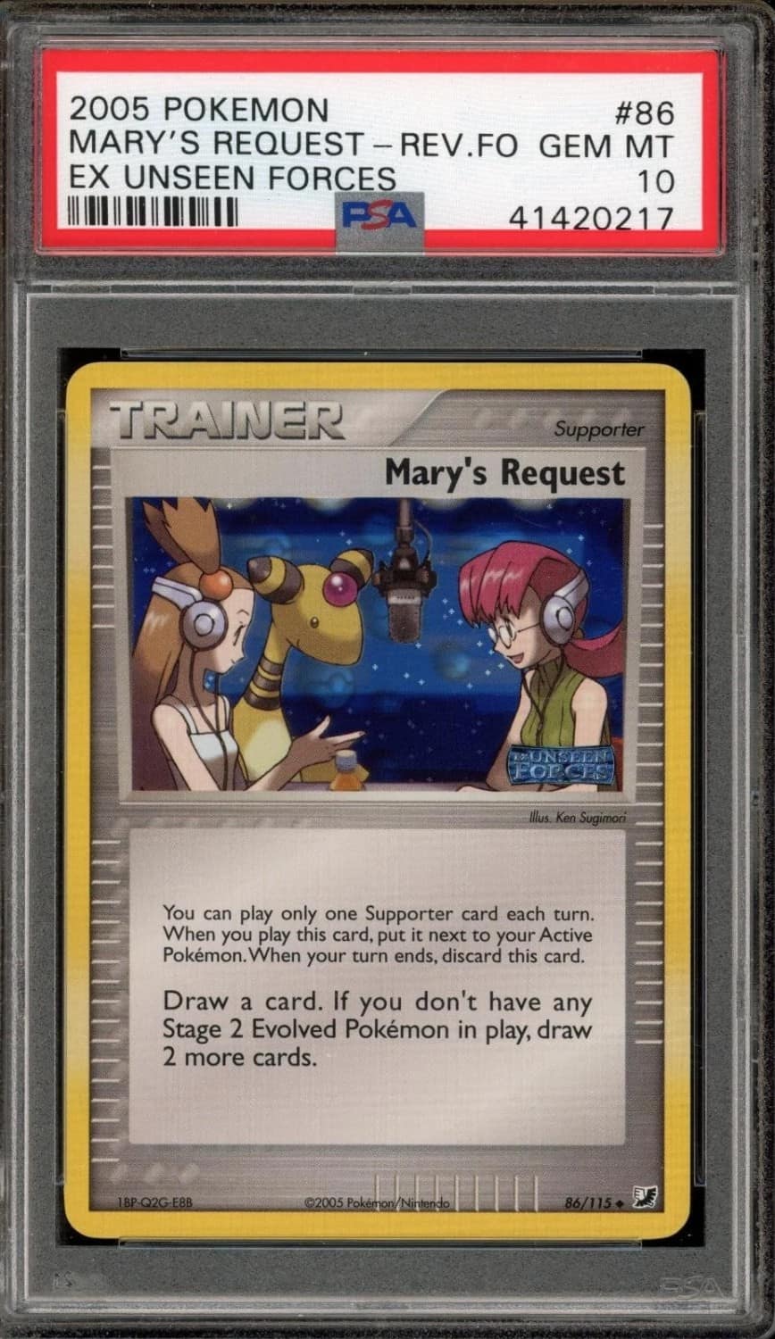 Mary'S Request
