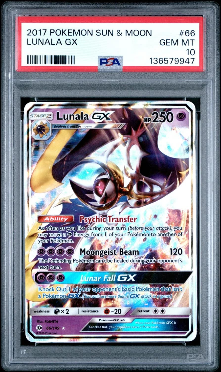 Lunala Gx