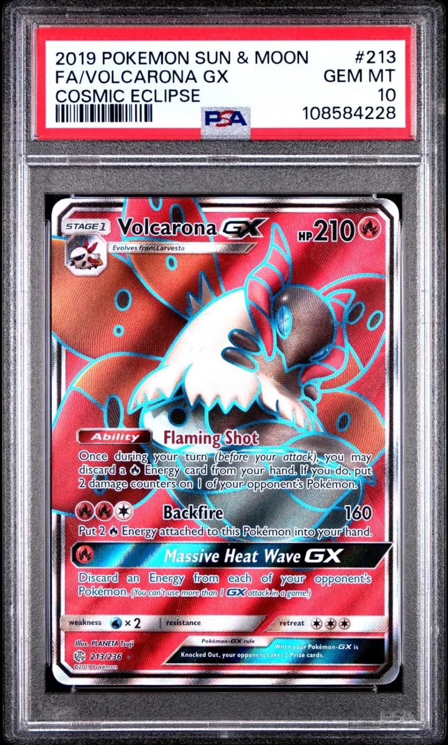 Volcarona Gx
