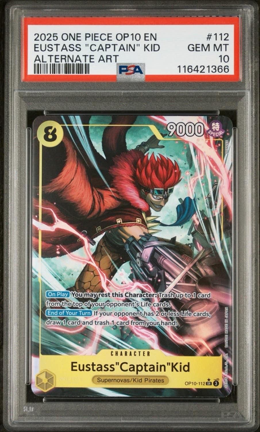 Eustass "captain" Kid
