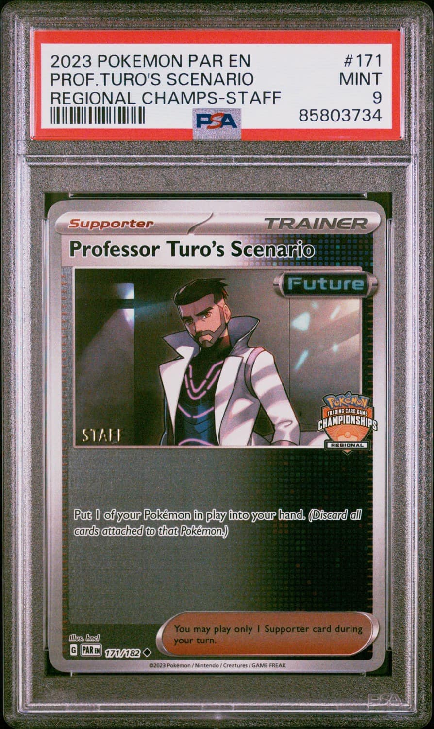 Professor Turo'S Scenario