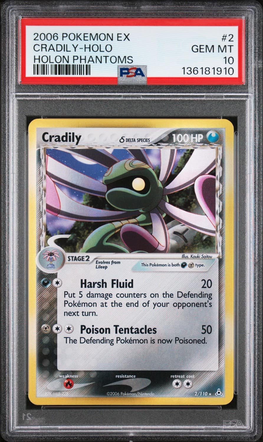 Cradily δ
