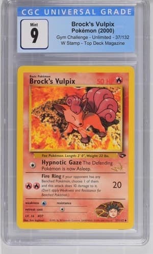 Brock'S Vulpix