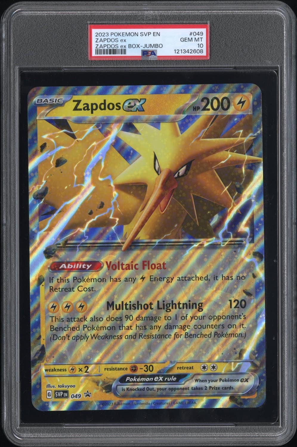 Zapdos Ex