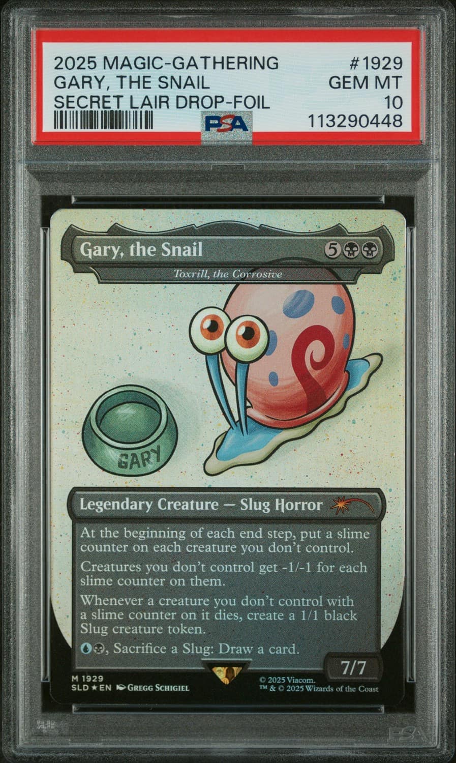 Gary, The Snail