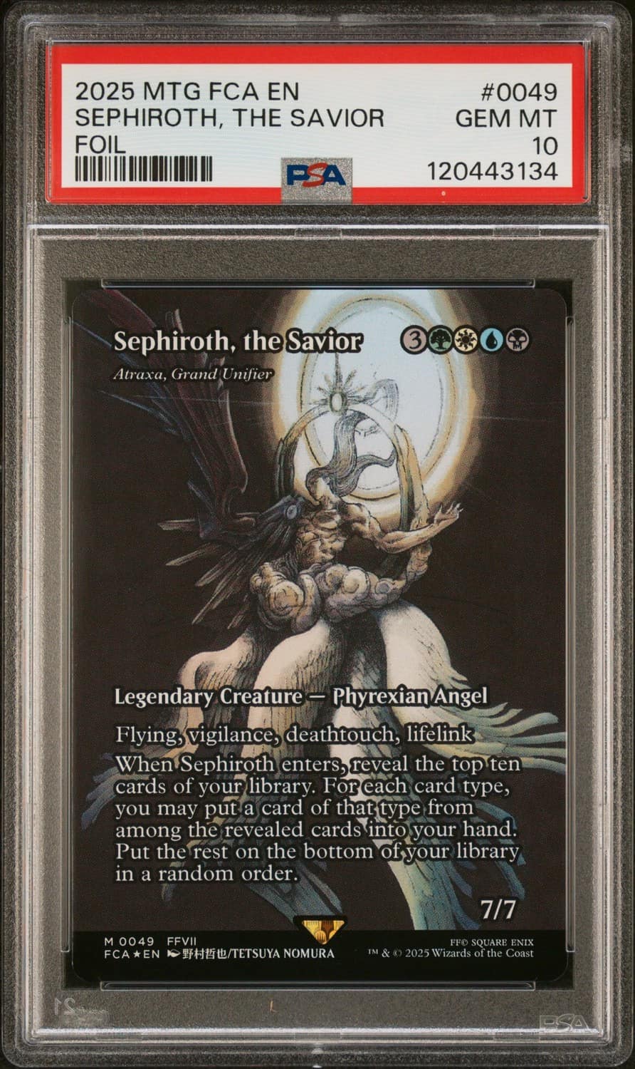 Sephiroth, The Savior