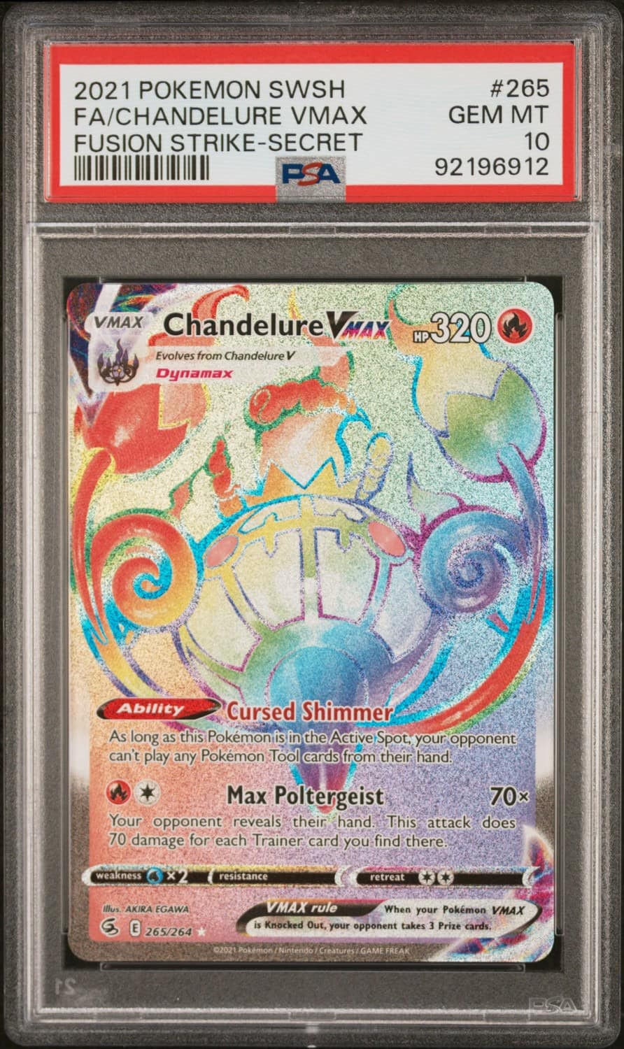 Chandelure Vmax