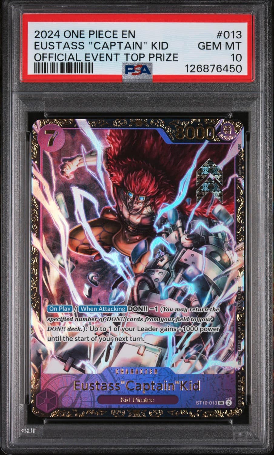 Eustass "captain" Kid
