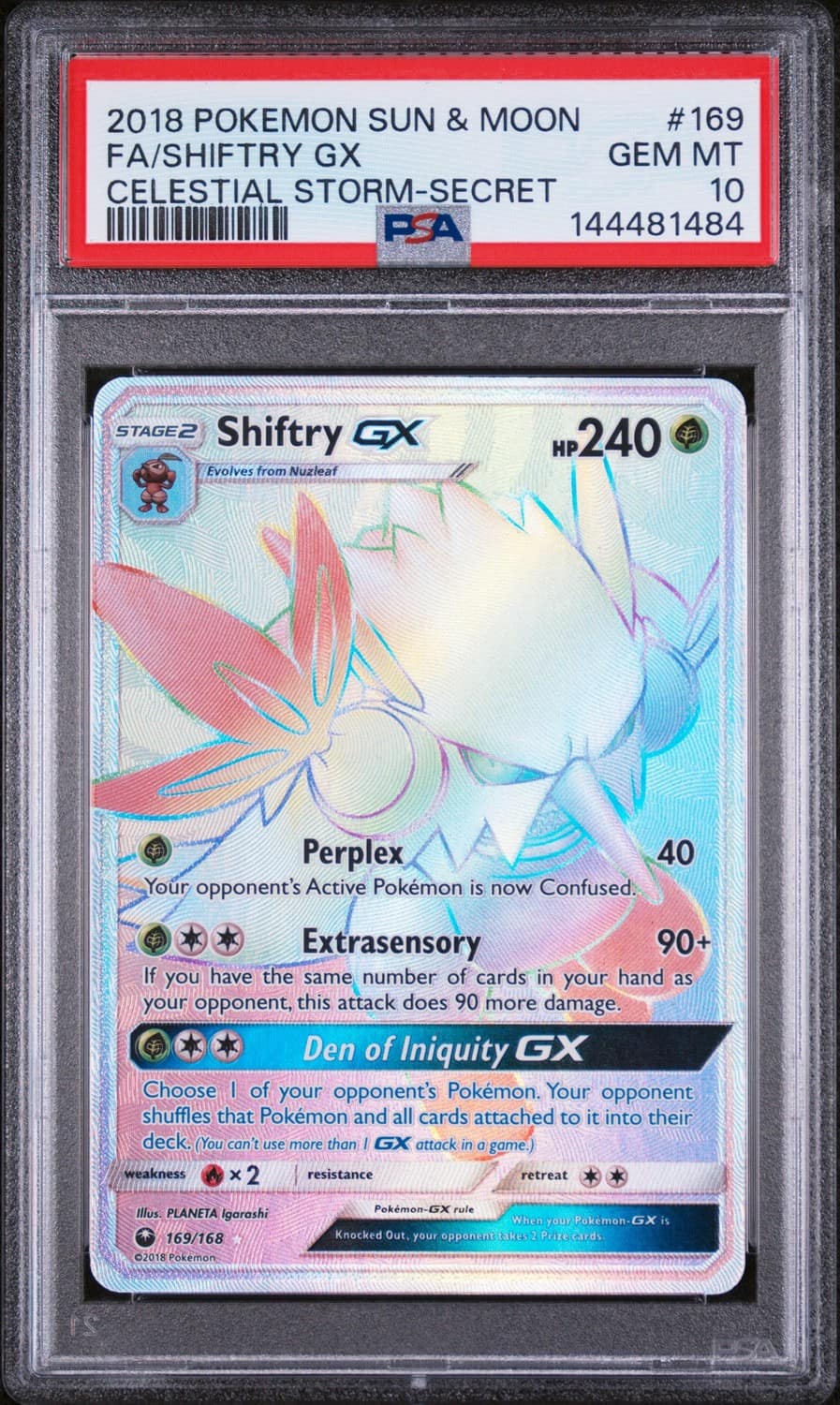 Shiftry Gx