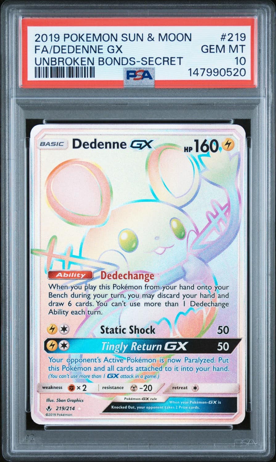 Dedenne Gx