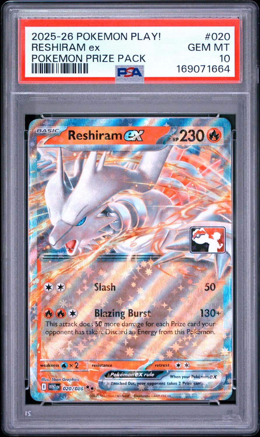 Reshiram Ex