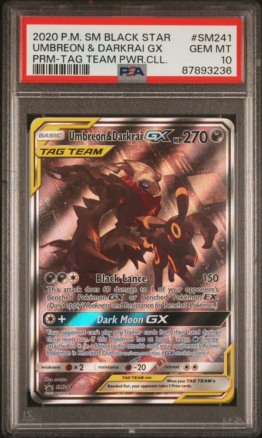 Umbreon & Darkrai Gx