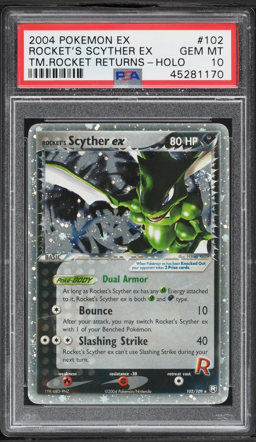 Rocket'S Scyther Ex