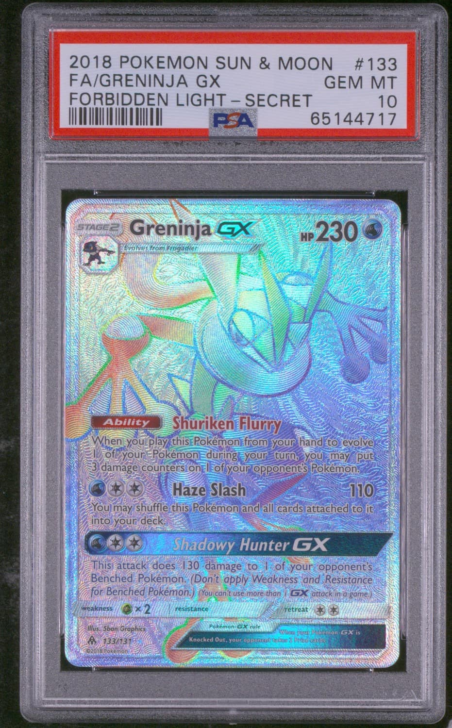 Greninja Gx