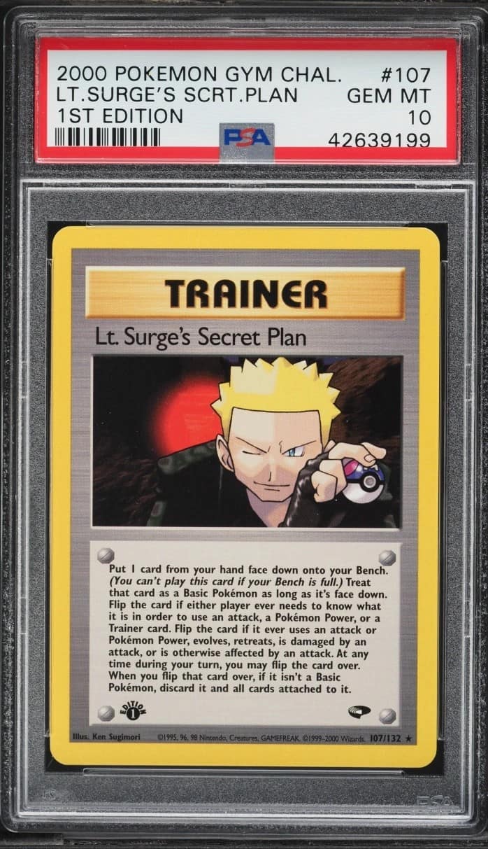 Lt. Surge'S Secret Pl