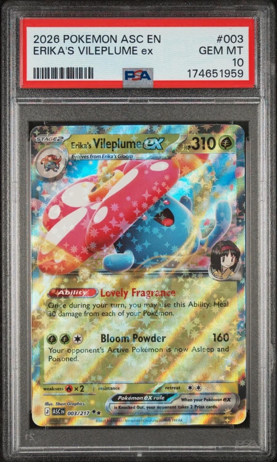 Erika'S Vileplume Ex