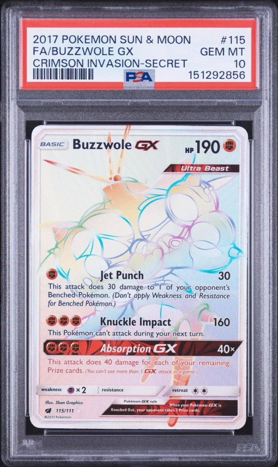 Buzzwole Gx
