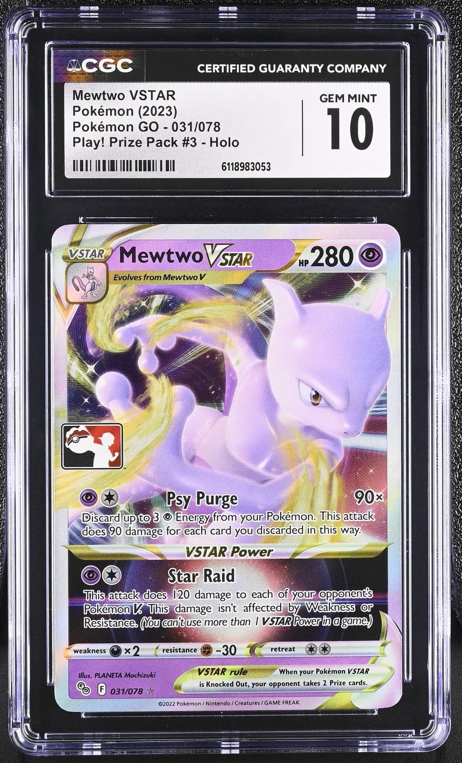 Mewtwo Vstar