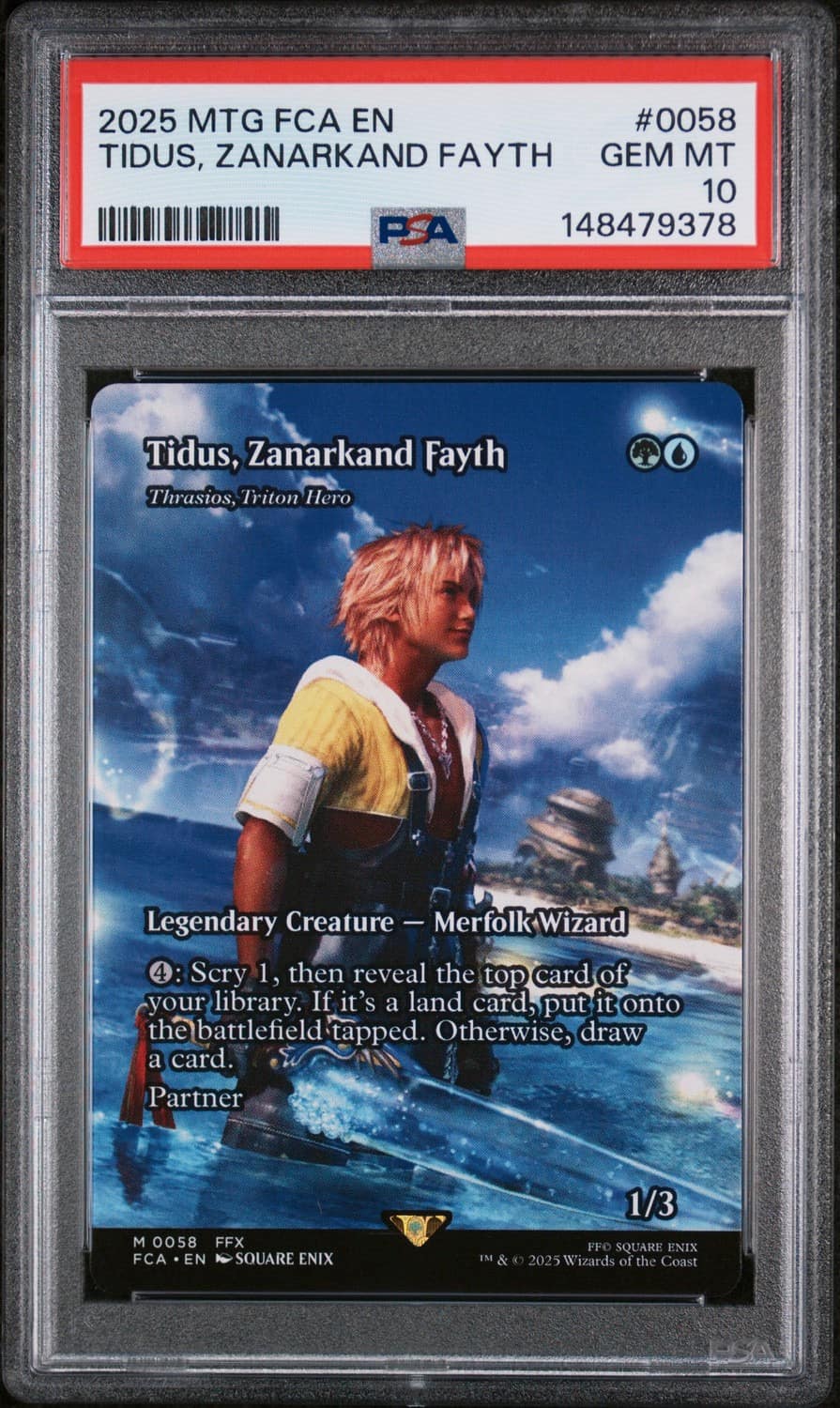 Tidus, Zanarkand Fayth