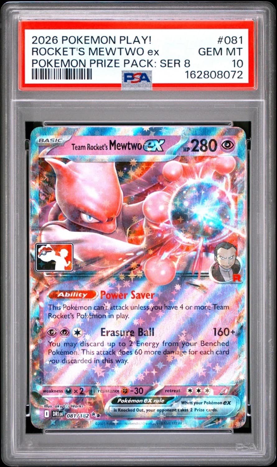 Rocket'S Mewtwo Ex