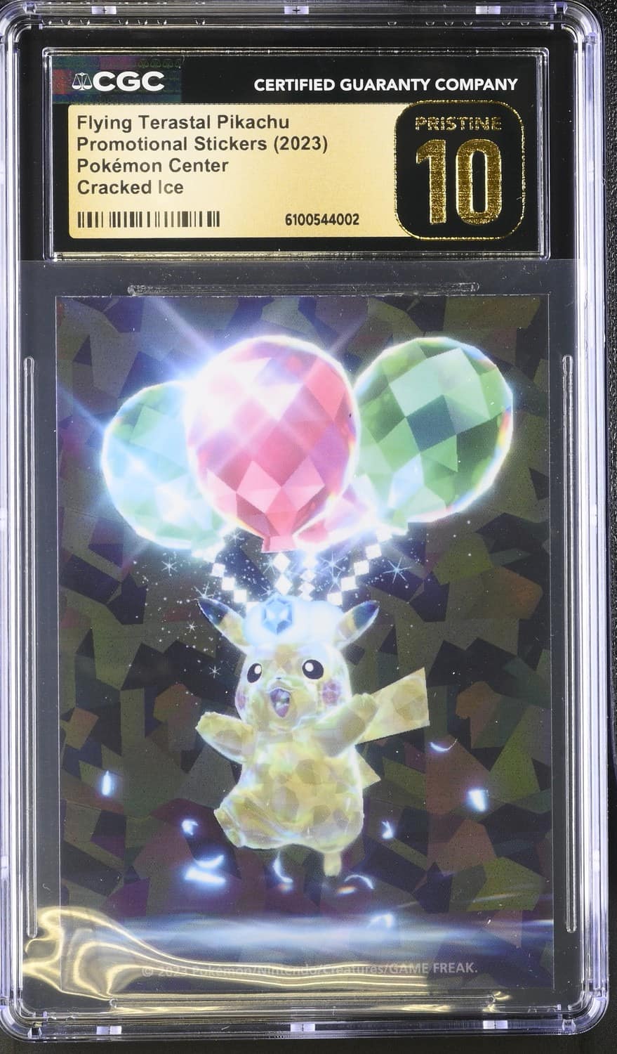 Flying Terastal Pikachu