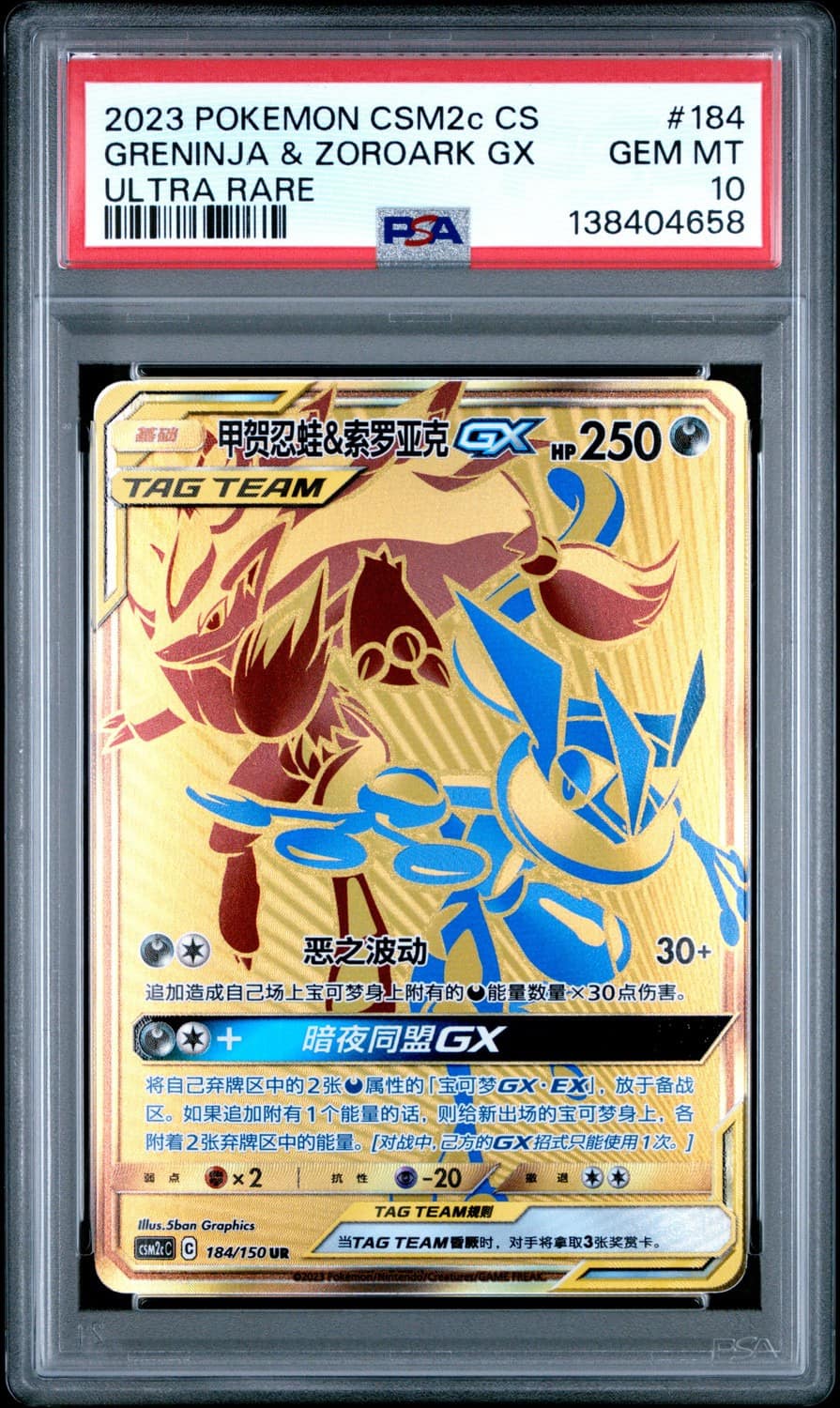 Greninja & Zoroark Gx