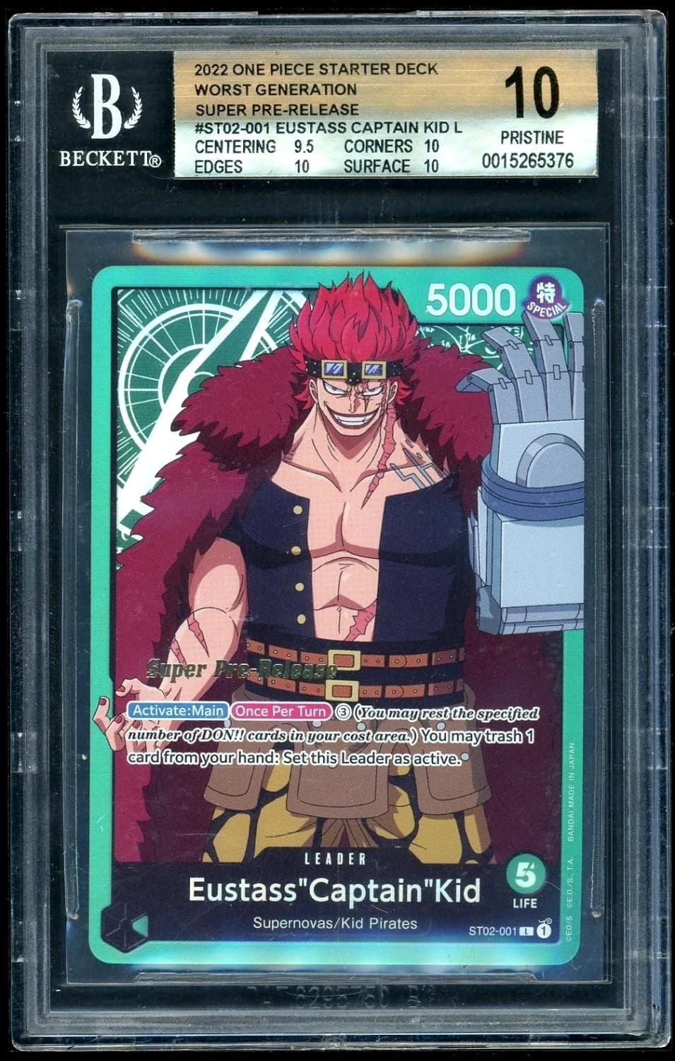 Eustass "captain" Kid