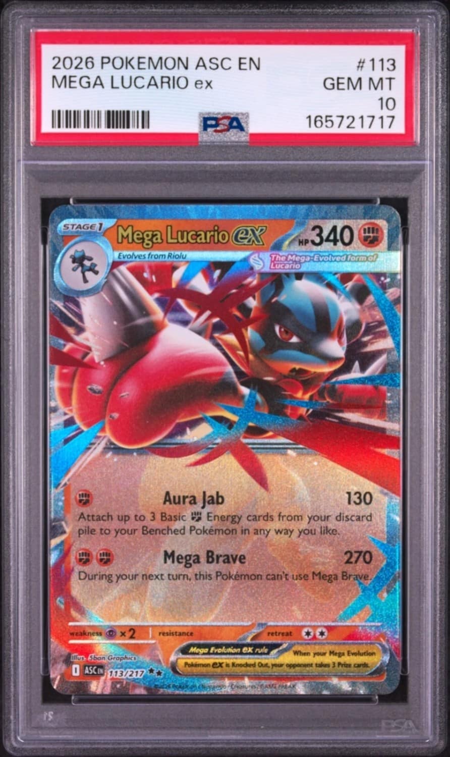 Mega Lucario Ex