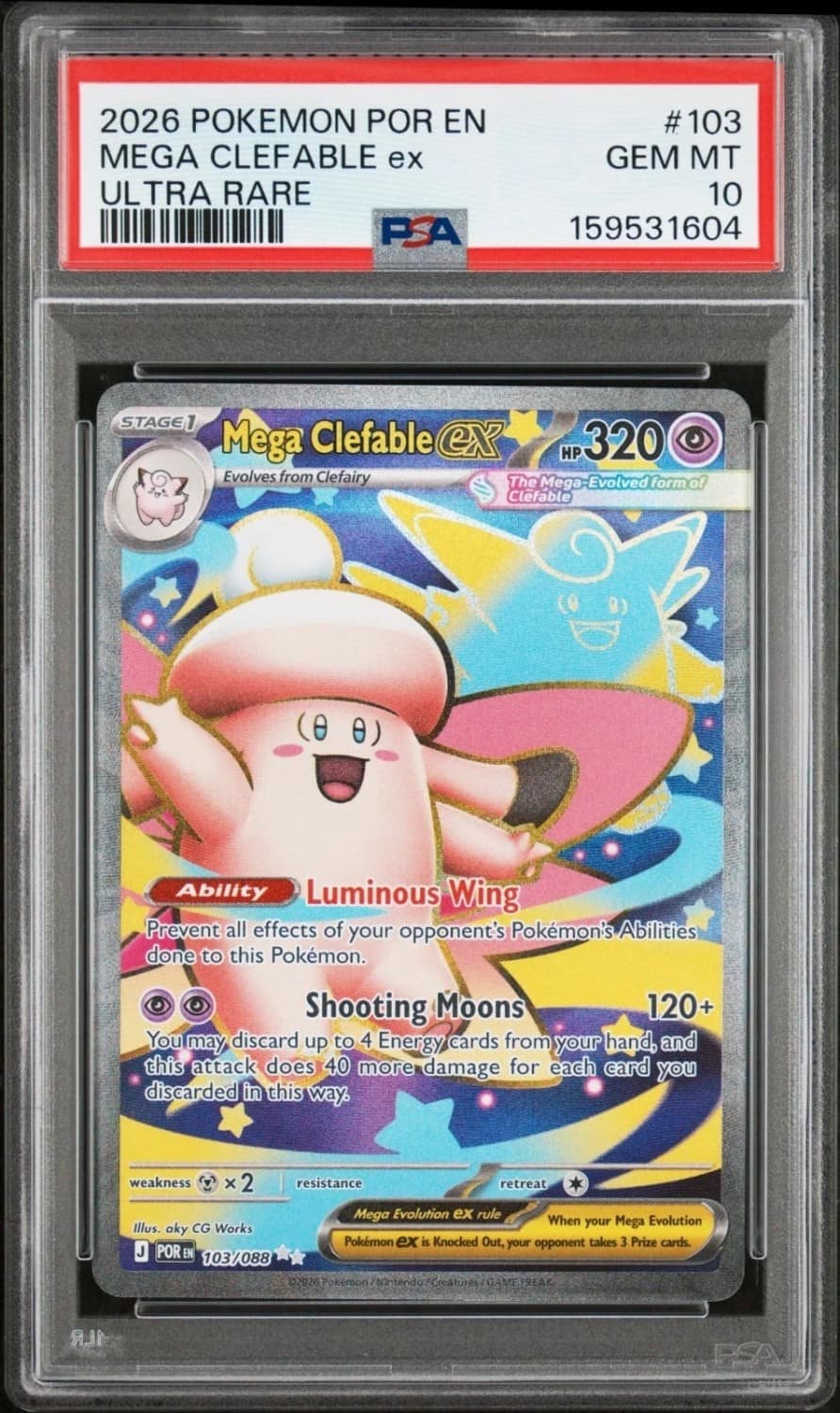 Mega Clefable Ex