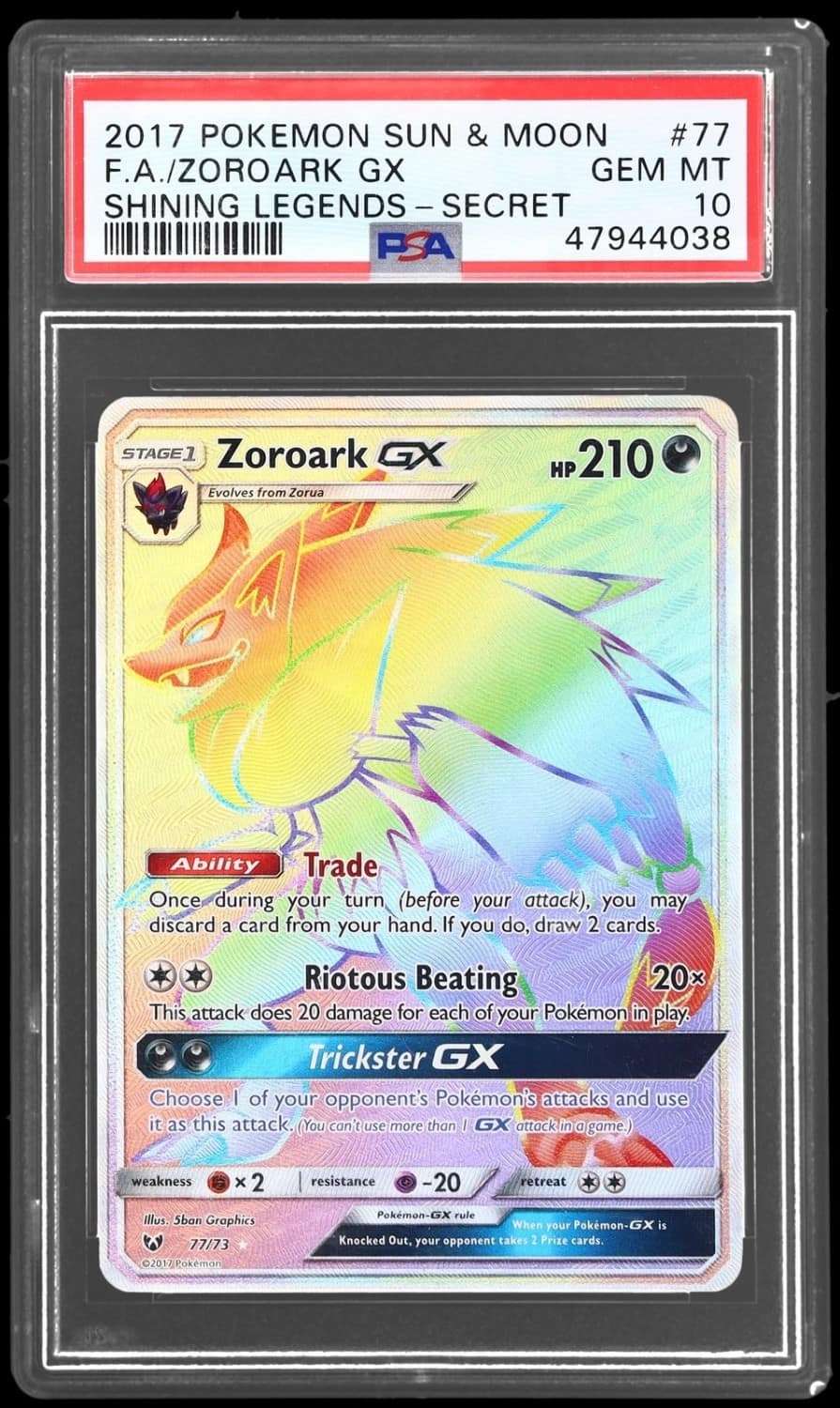 Zoroark Gx