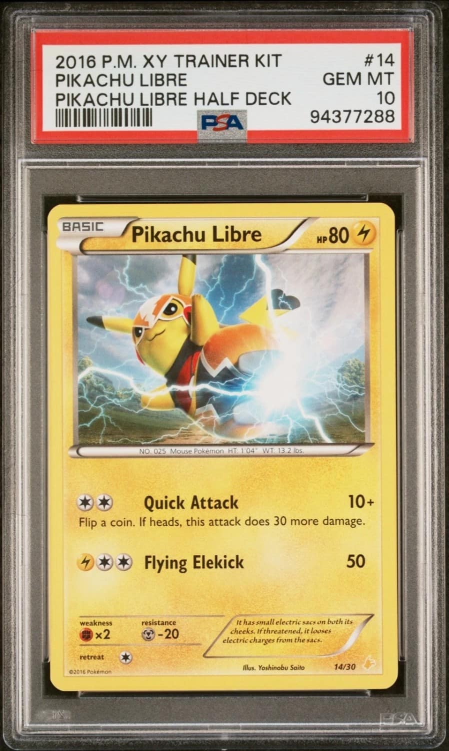 Pikachu Libre