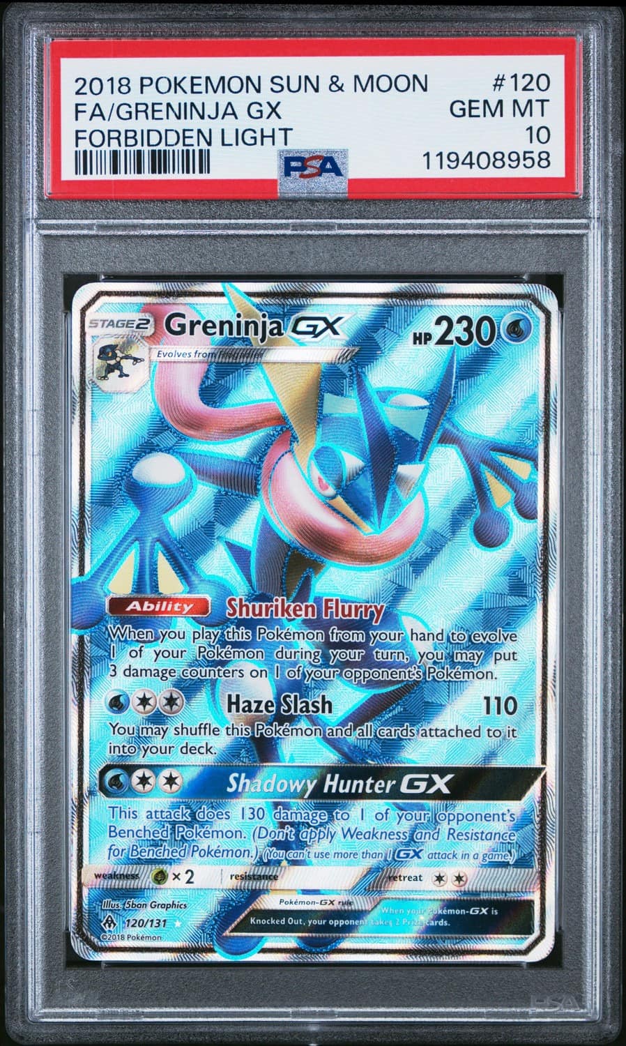 Greninja Gx