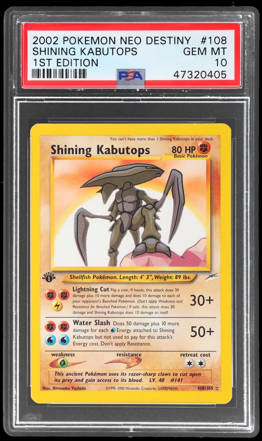 Shining Kabutops