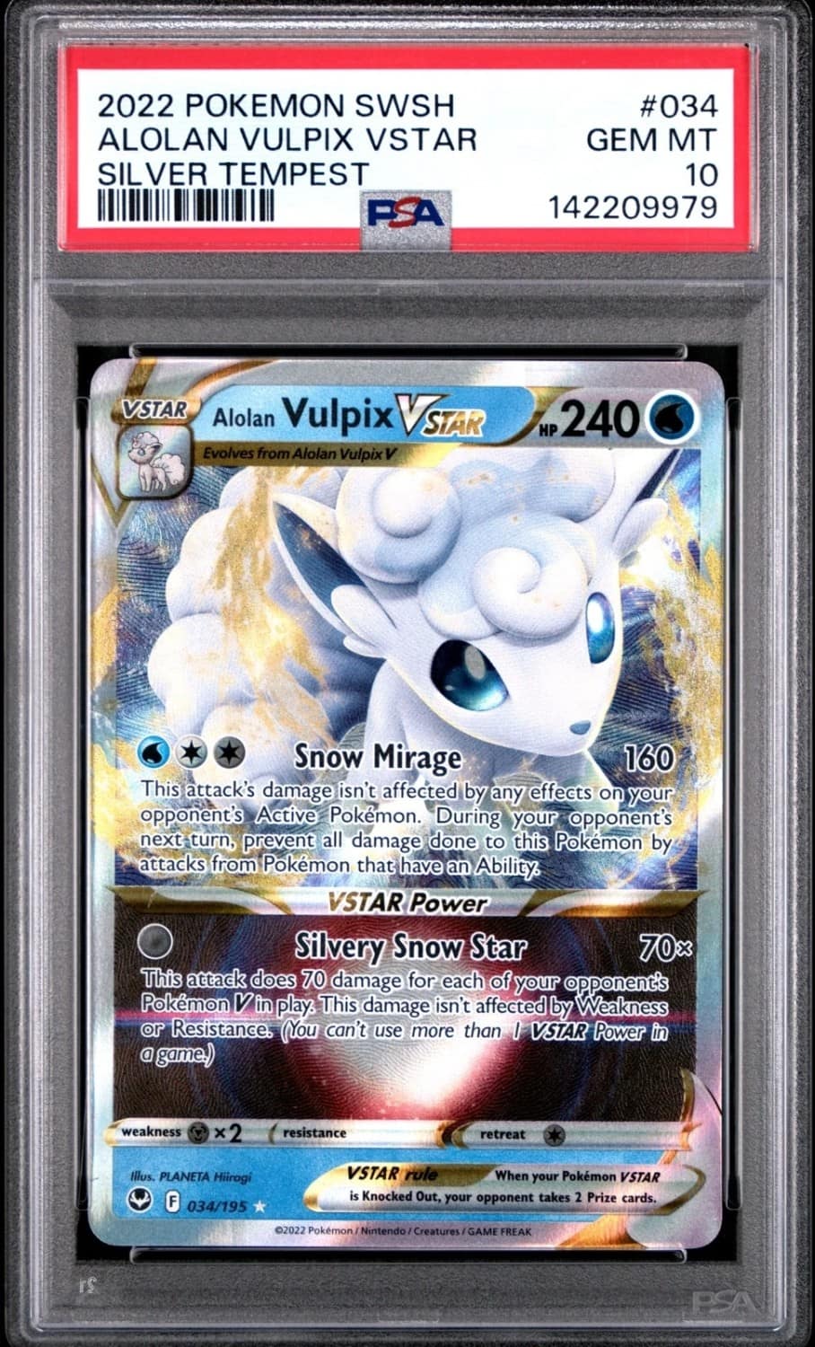 Alolan Vulpix Vstar