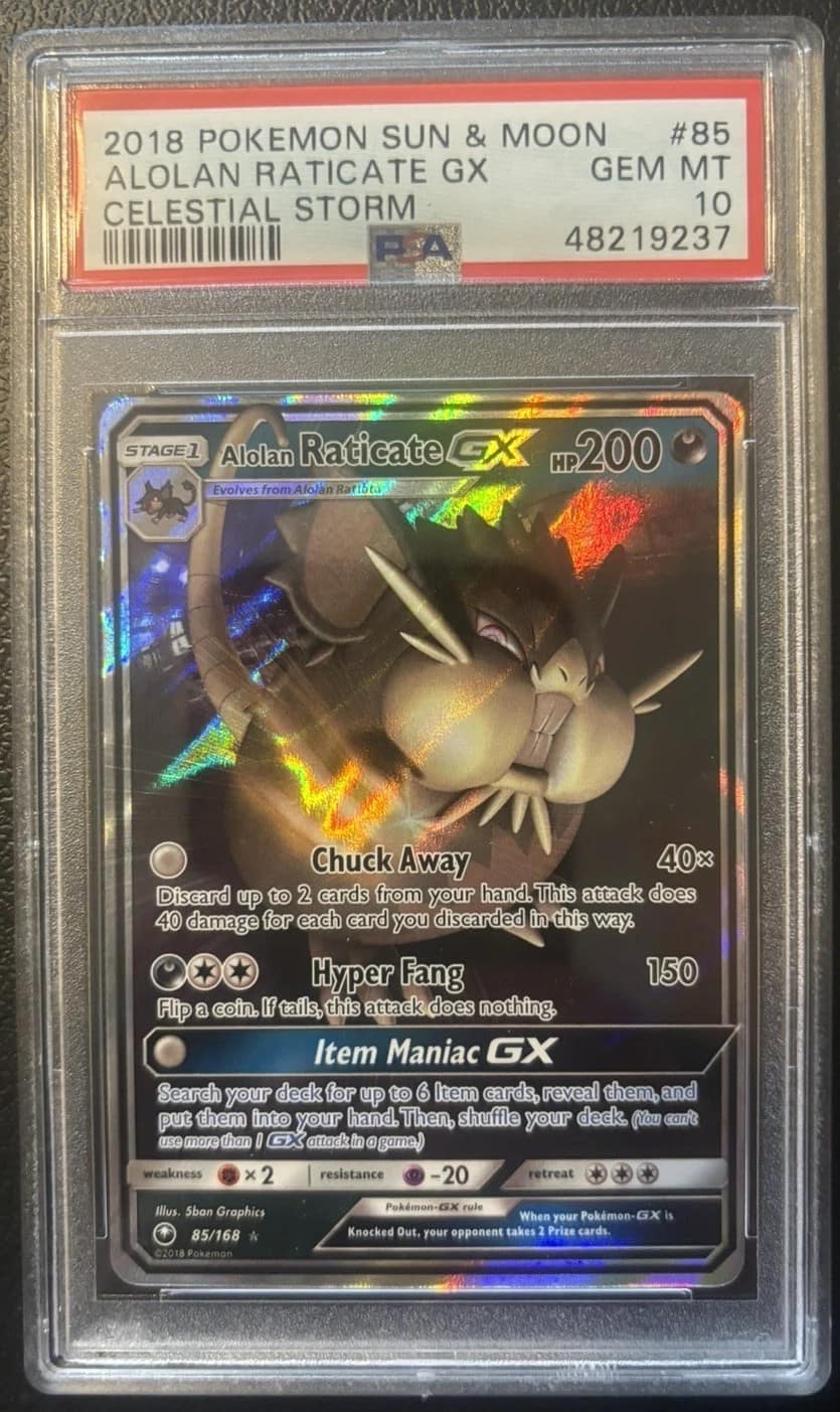 Alolan Raticate Gx