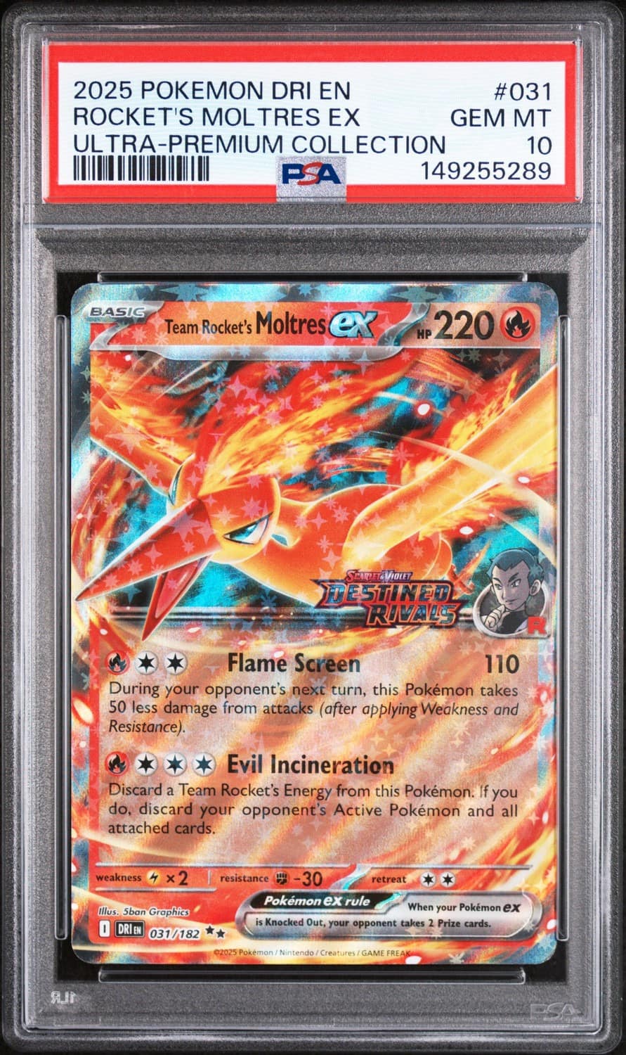 Rocket'S Moltres Ex