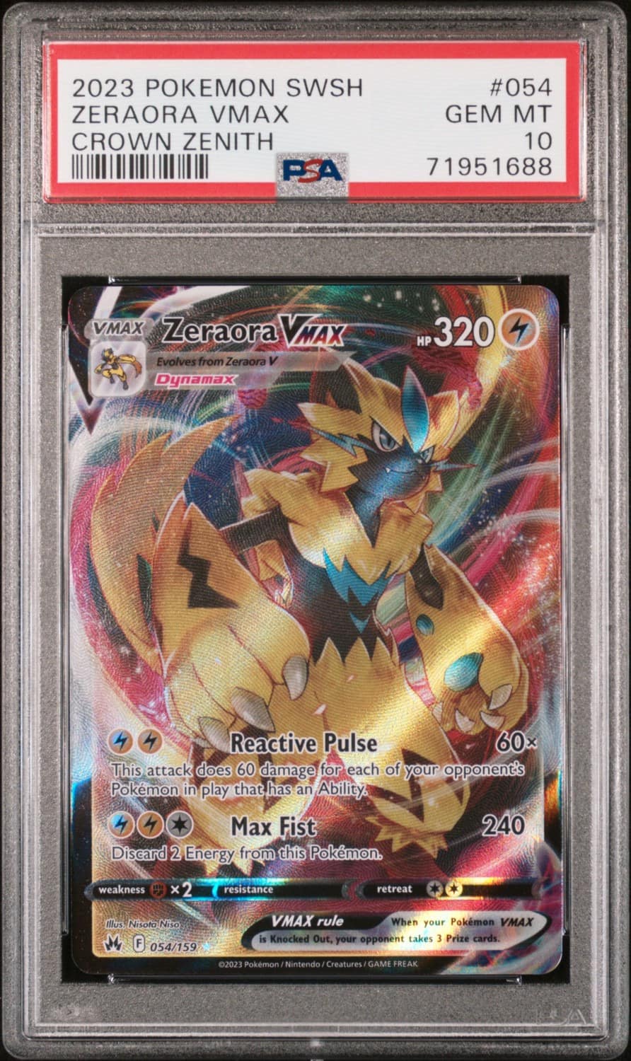 Zeraora Vmax