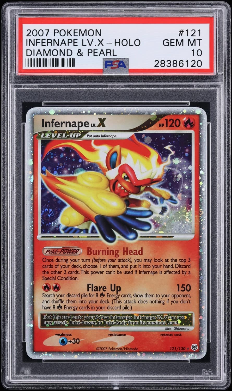 Infernape Lv X