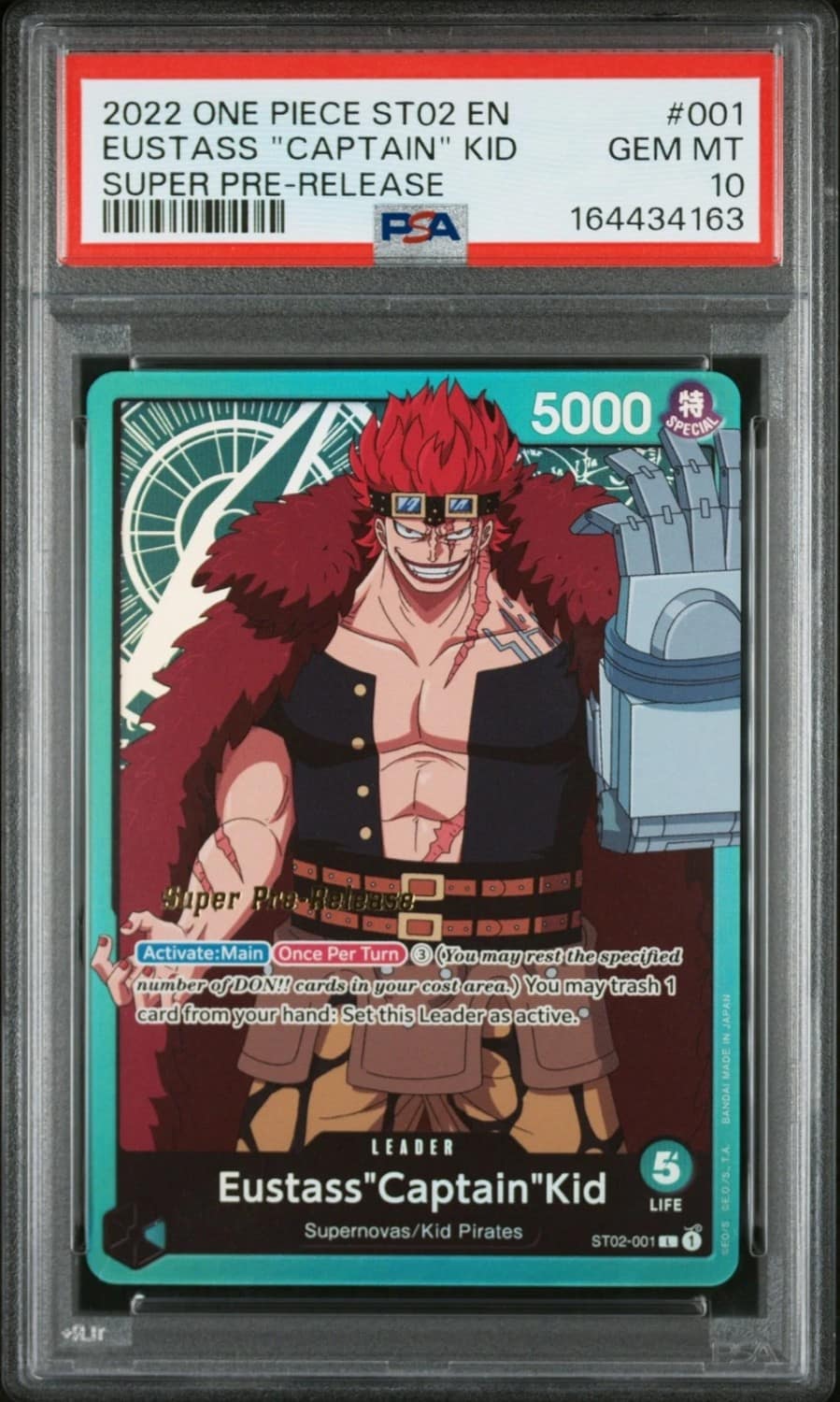 Eustass "captain" Kid