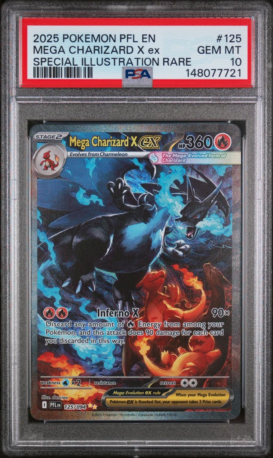 Mega Charizard X Ex