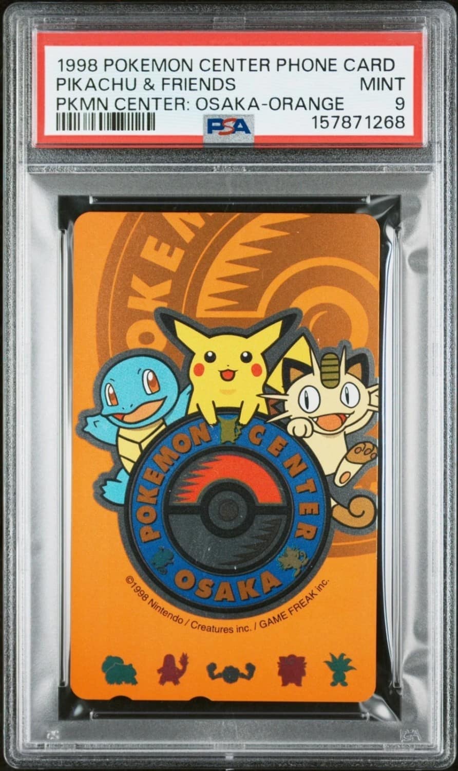 Pokemon Center Phone Card