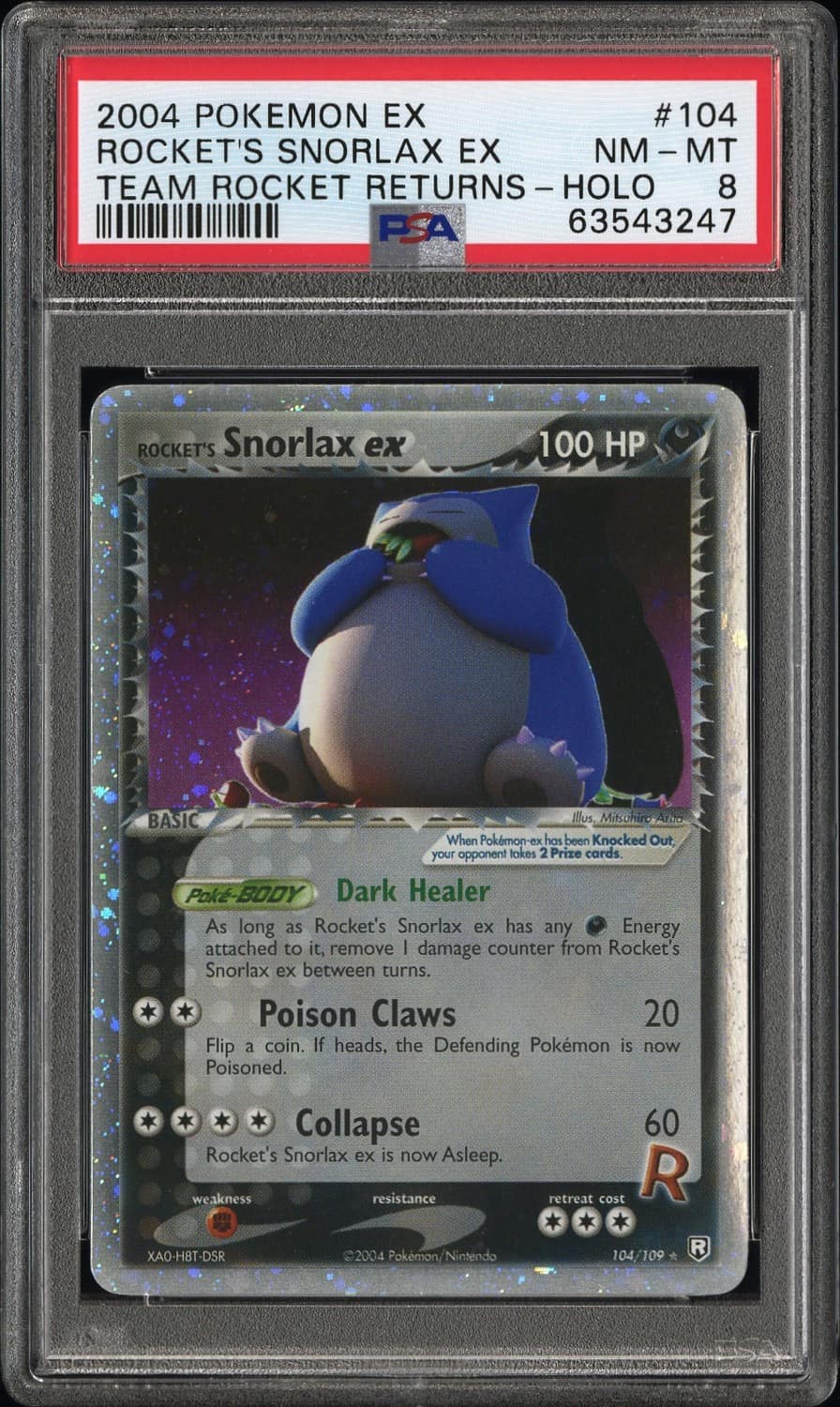 Rocket'S Snorlax Ex
