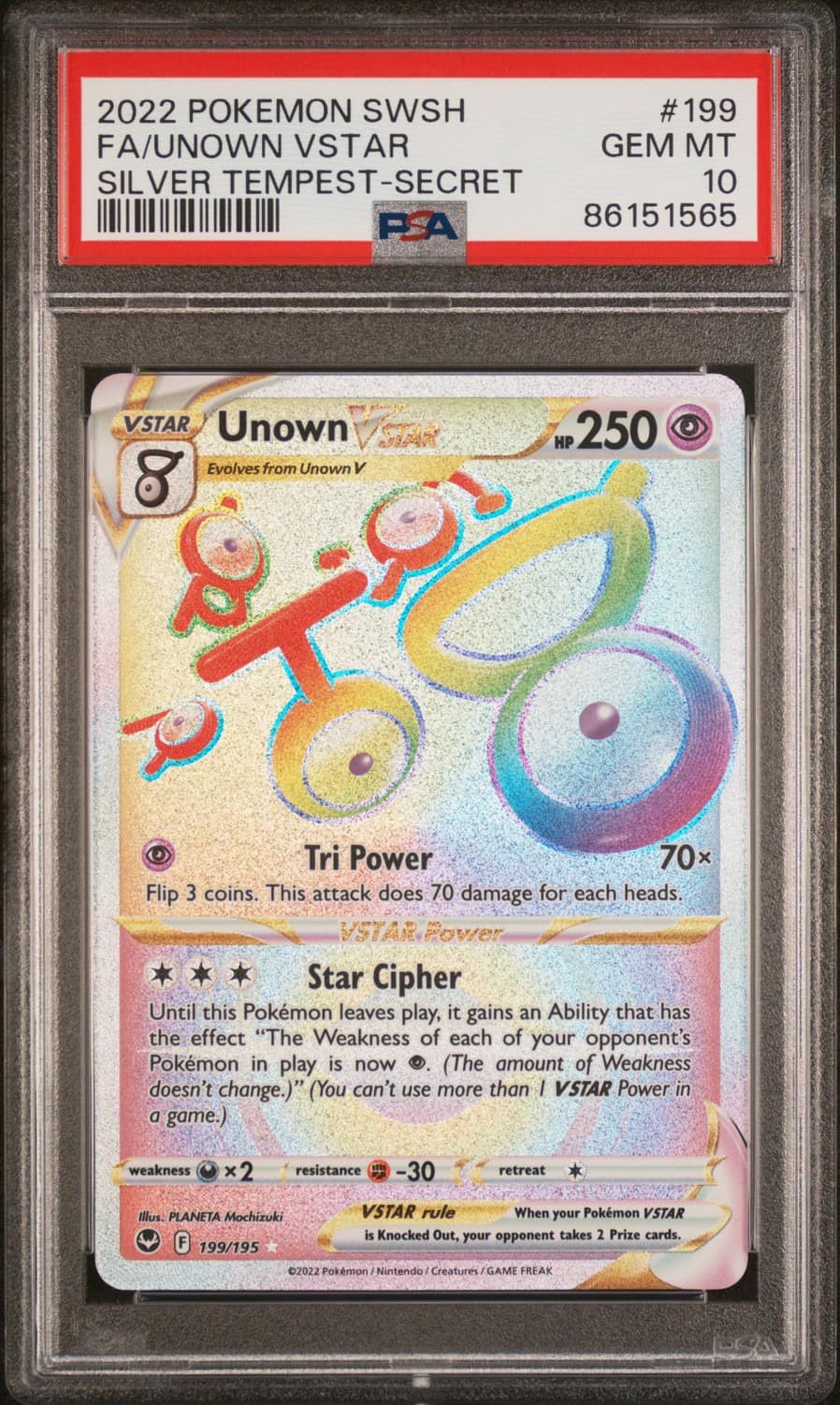 Unown Vstar