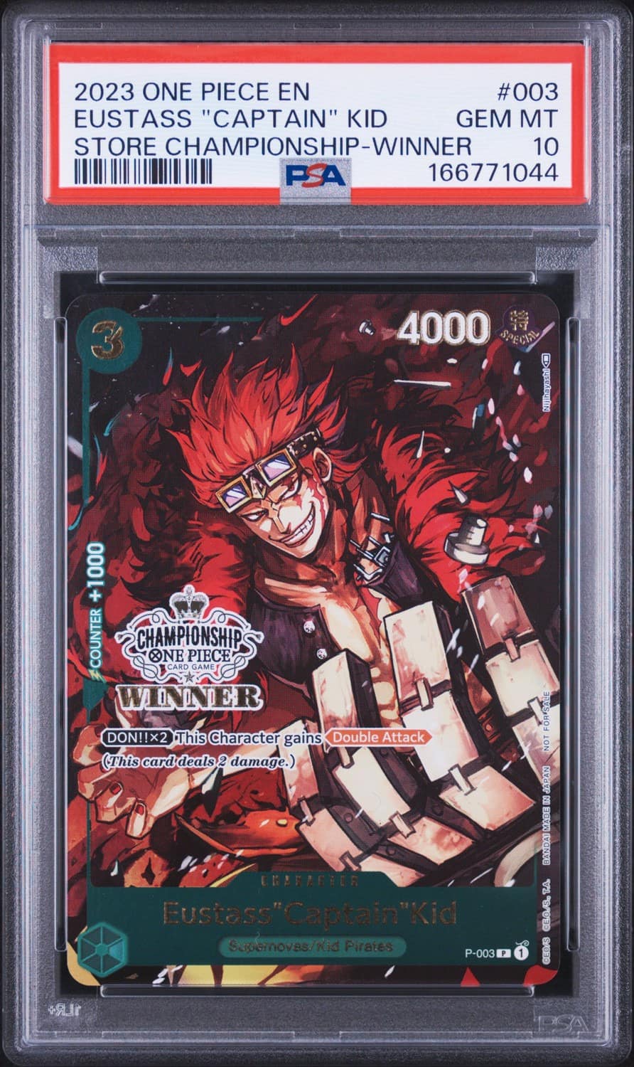 Eustass "captain" Kid