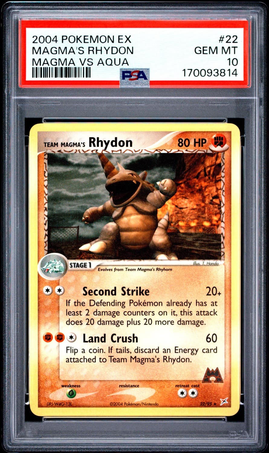 Team Magma'S Rhydon