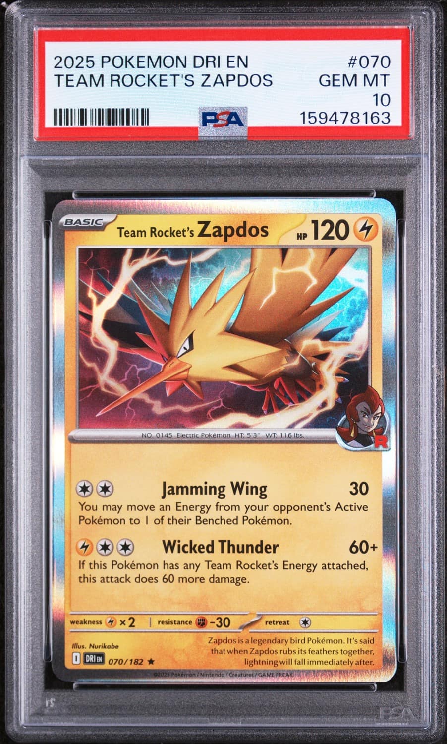 Team Rocket'S Zapdos