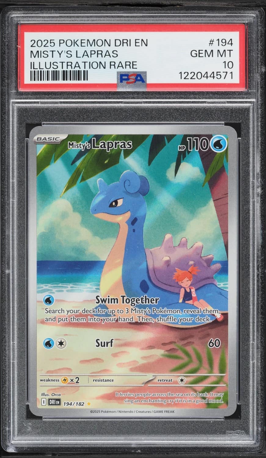 Misty'S Lapras