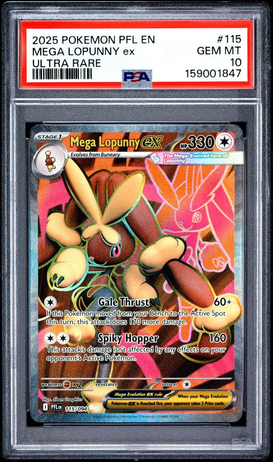 Mega Lopunny Ex