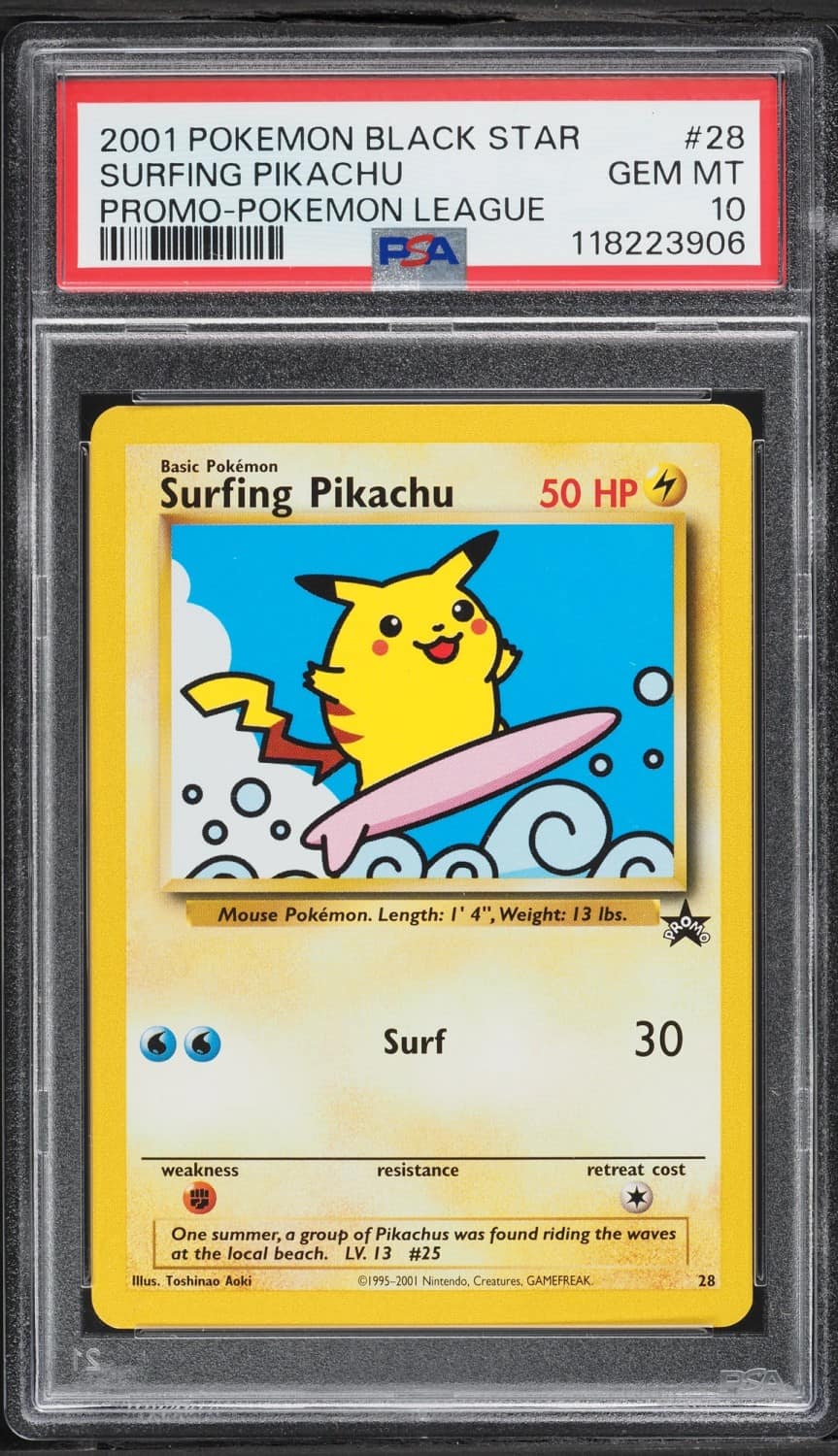 Surfing Pikachu