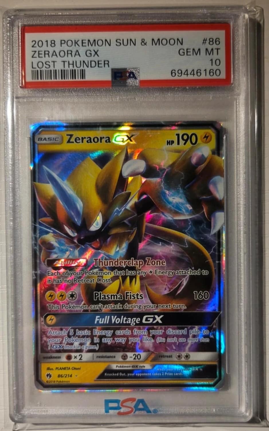 Zeraora Gx